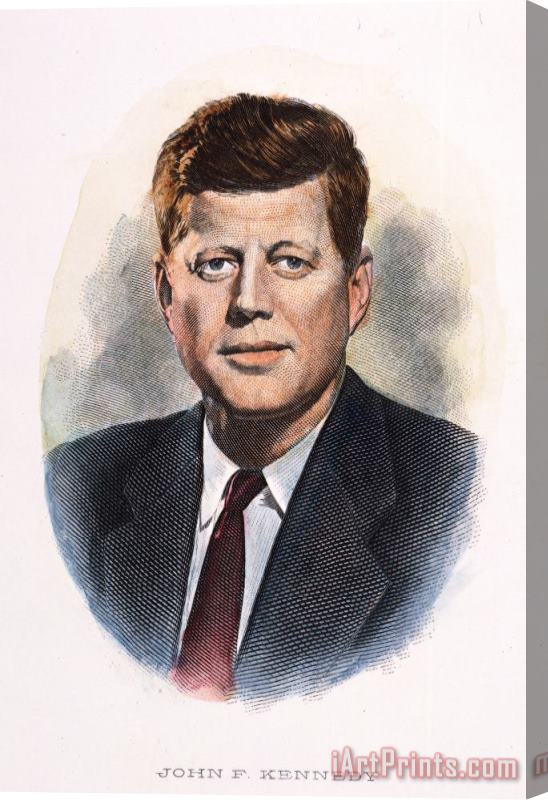 Others John F. Kennedy (1917-1963) Stretched Canvas Painting / Canvas Art
