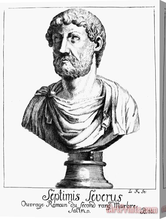 Others Lucius Septimius Severus Stretched Canvas Print / Canvas Art