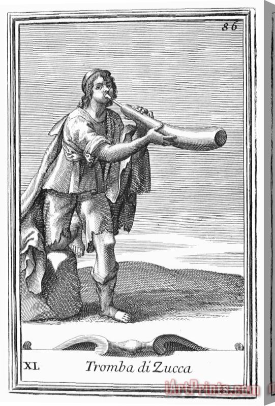 Others Marrow Trumpet, 1723 Stretched Canvas Print / Canvas Art