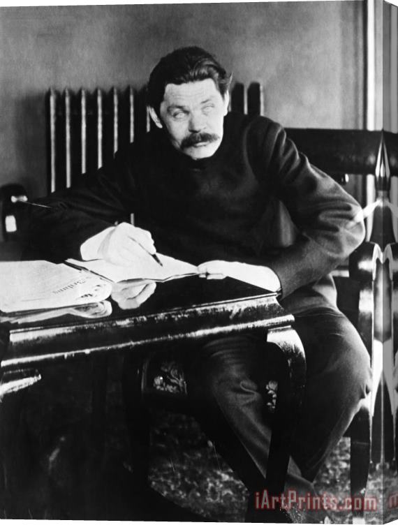 Others Maxim Gorki (1868-1936) Stretched Canvas Painting / Canvas Art