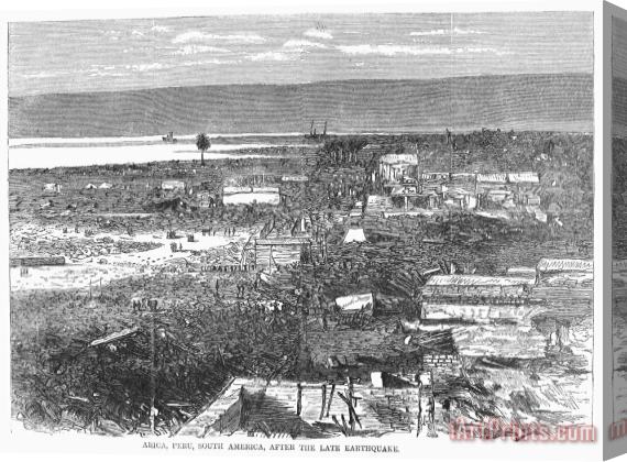 Others Peru: Earthquake, 1868 Stretched Canvas Print / Canvas Art
