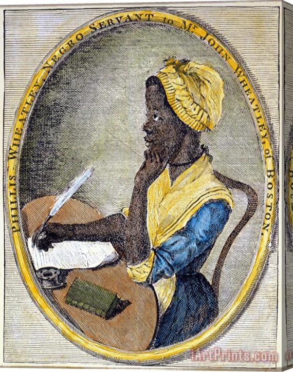 Others Phillis Wheatley Stretched Canvas Print / Canvas Art