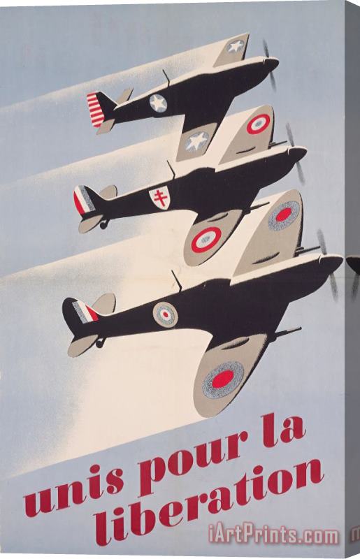 Others Propaganda Poster For Liberation From World War II Stretched Canvas Painting / Canvas Art