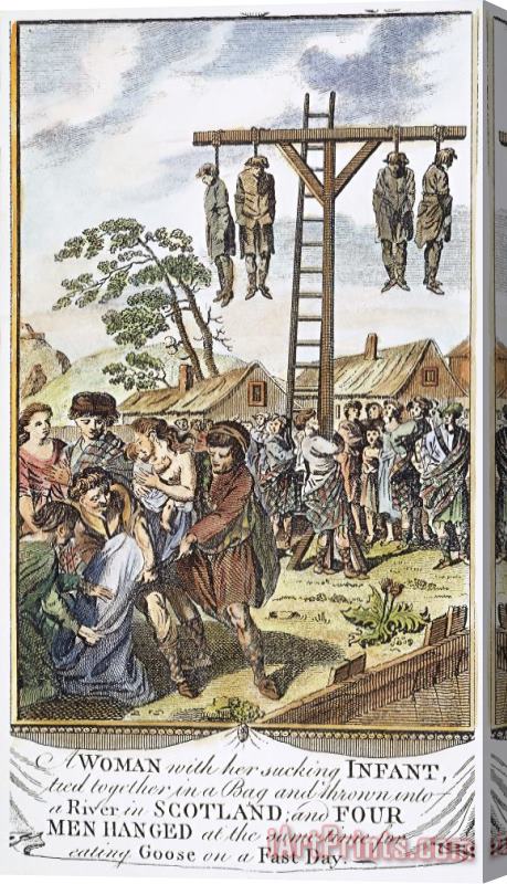 Others Protestant Martyrs, 1563 Stretched Canvas Print / Canvas Art