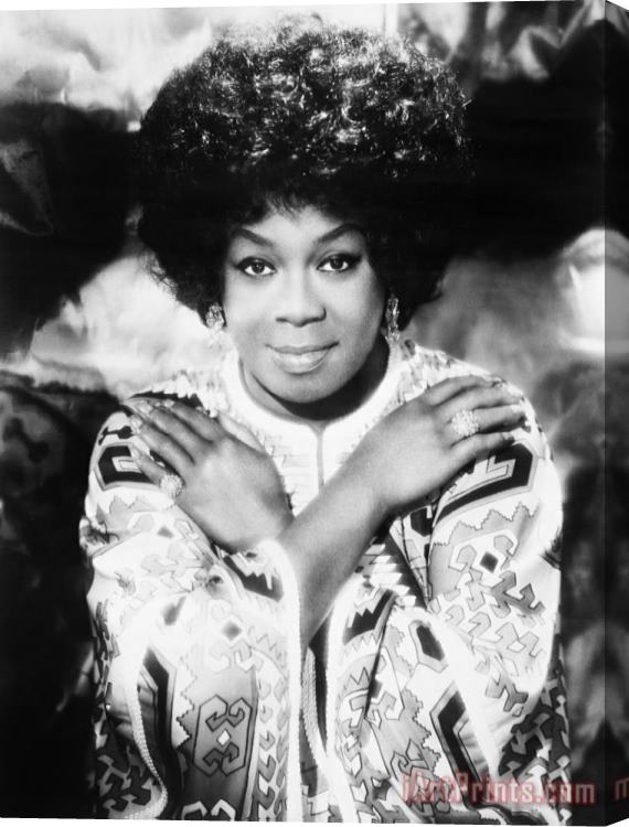 Others Sarah Vaughan (1924-1990) Stretched Canvas Print / Canvas Art