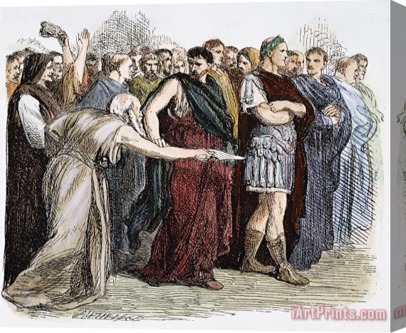Others Shakespeare: Julius Caesar Stretched Canvas Print / Canvas Art