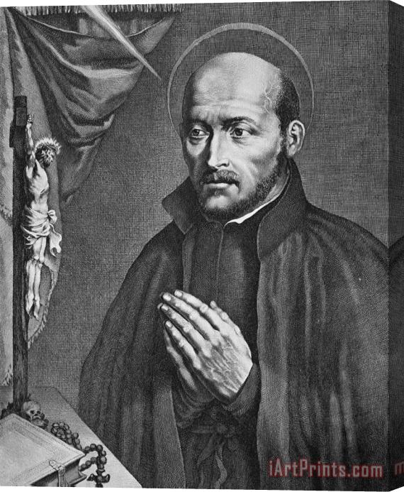 Others St. Ignatius Loyola Stretched Canvas Print / Canvas Art