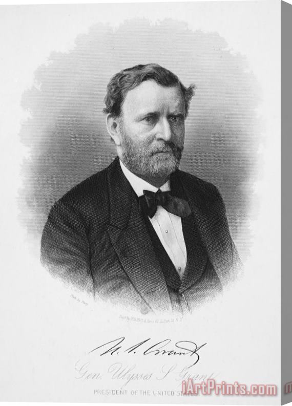 Others Ulysses S. Grant (1822-1885) Stretched Canvas Print / Canvas Art