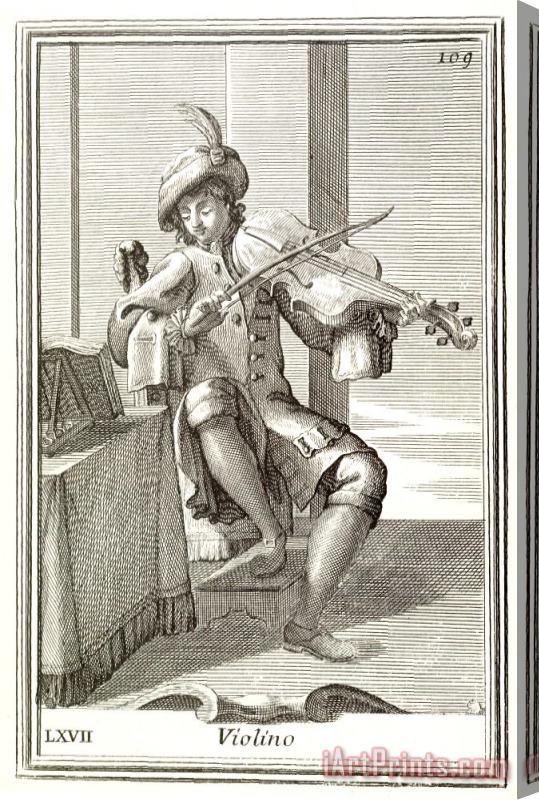 Others Violin, 1723 Stretched Canvas Painting / Canvas Art