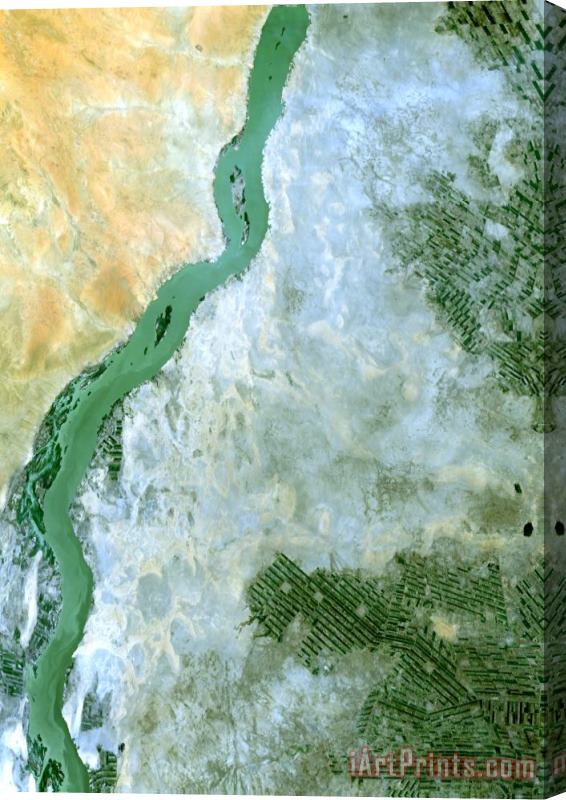 Others White Nile Sudan Stretched Canvas Print / Canvas Art