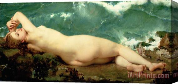 Paul Baudry The Pearl and the Wave Stretched Canvas Print / Canvas Art