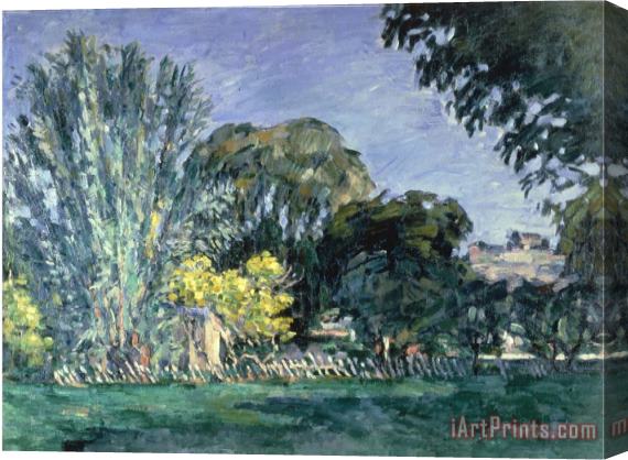 Paul Cezanne Arbres Au Jas De Bouffan C 1875 6 Stretched Canvas Print / Canvas Art