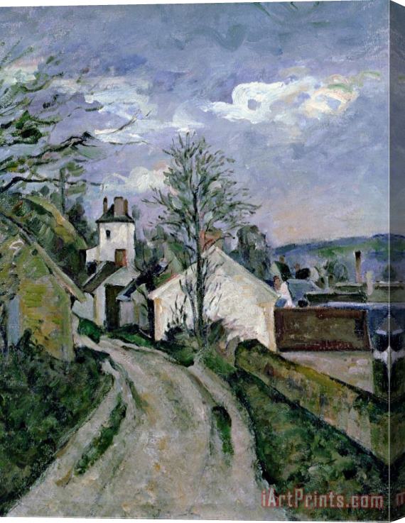 Paul Cezanne Doctor Gachet's House at Auvers Circa 1873 Stretched Canvas Print / Canvas Art
