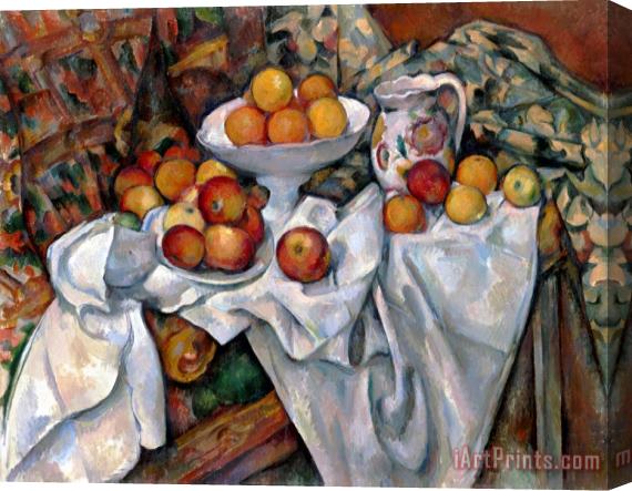 Paul Cezanne Pommes Et Oranges Stretched Canvas Print / Canvas Art