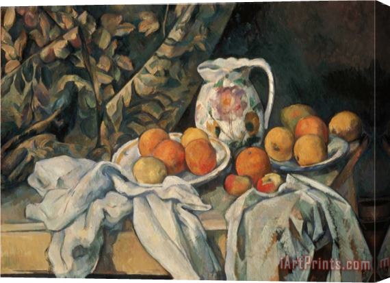 Paul Cezanne Still Life 1895 Stretched Canvas Painting / Canvas Art
