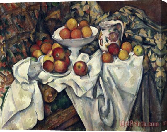 Paul Cezanne Still Life with Apples And Oranges About 1895 1900 Stretched Canvas Painting / Canvas Art