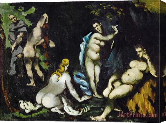 Paul Cezanne Temptation of Saint Anthony 1867 70 Stretched Canvas Print / Canvas Art