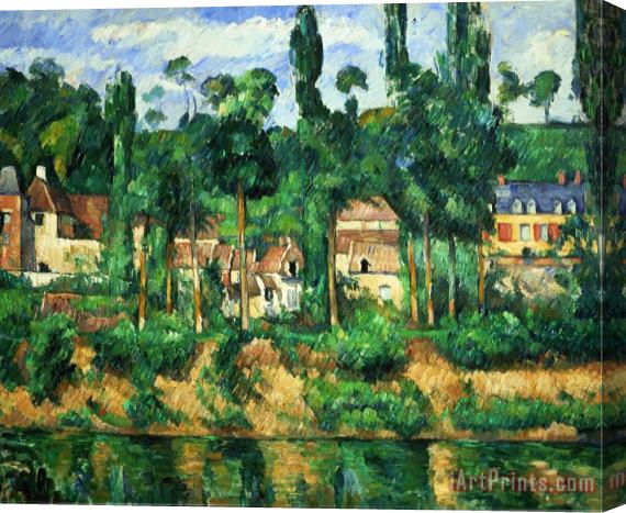 Paul Cezanne The Chateau at Medan 1879 1881 Stretched Canvas Print / Canvas Art