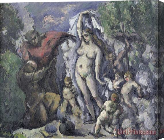 Paul Cezanne The Temptation of Saint Anthony Stretched Canvas Print / Canvas Art
