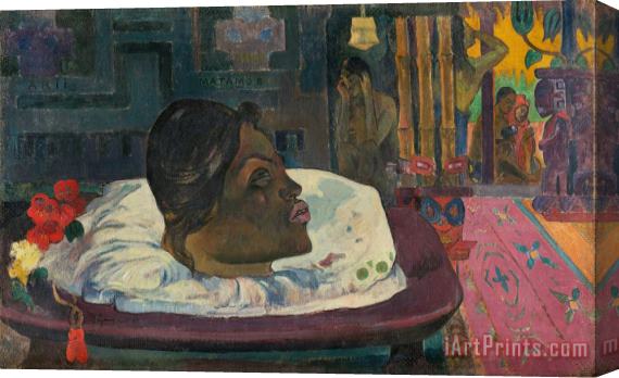 Paul Gauguin Arii Matamoe (the Royal End) Stretched Canvas Painting / Canvas Art