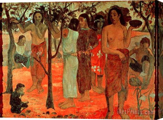 Paul Gauguin Delightful Days Stretched Canvas Print / Canvas Art