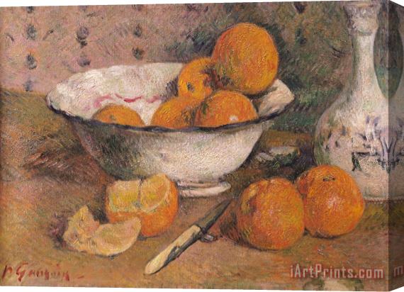 Paul Gauguin Still life with Oranges Stretched Canvas Painting / Canvas Art