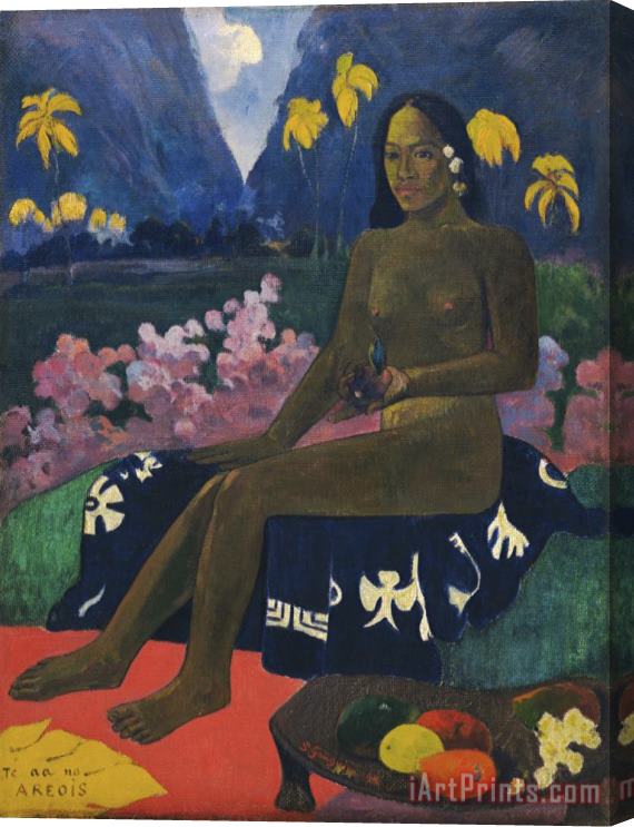 Paul Gauguin Te Aa No Areois (the Seed of The Areoi) Stretched Canvas Print / Canvas Art