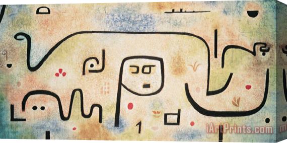 Paul Klee Insula Dulcamara 1938 Stretched Canvas Painting / Canvas Art