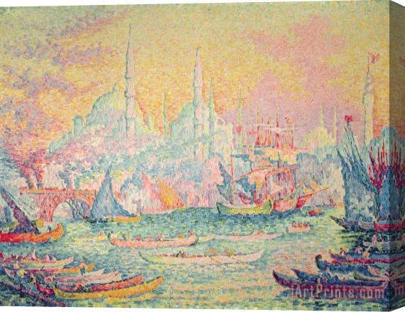 Paul Signac Istanbul Stretched Canvas Print / Canvas Art