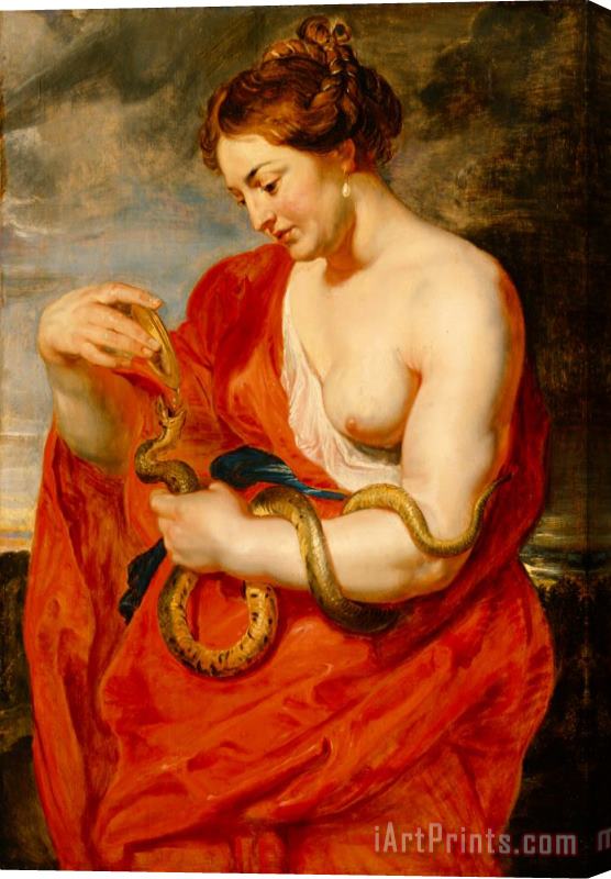 Peter Paul Rubens Hygeia - Goddess of Health Stretched Canvas Print / Canvas Art