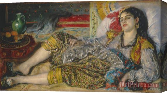 Pierre Auguste Renoir Odalisque Stretched Canvas Print / Canvas Art
