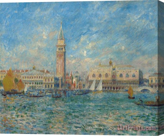 Pierre Auguste Renoir The Doge's Palace in Venice Stretched Canvas Print / Canvas Art