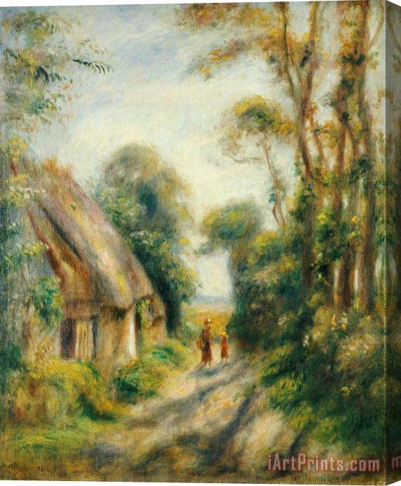 Pierre Auguste Renoir The Outskirts of Berneval Stretched Canvas Print / Canvas Art