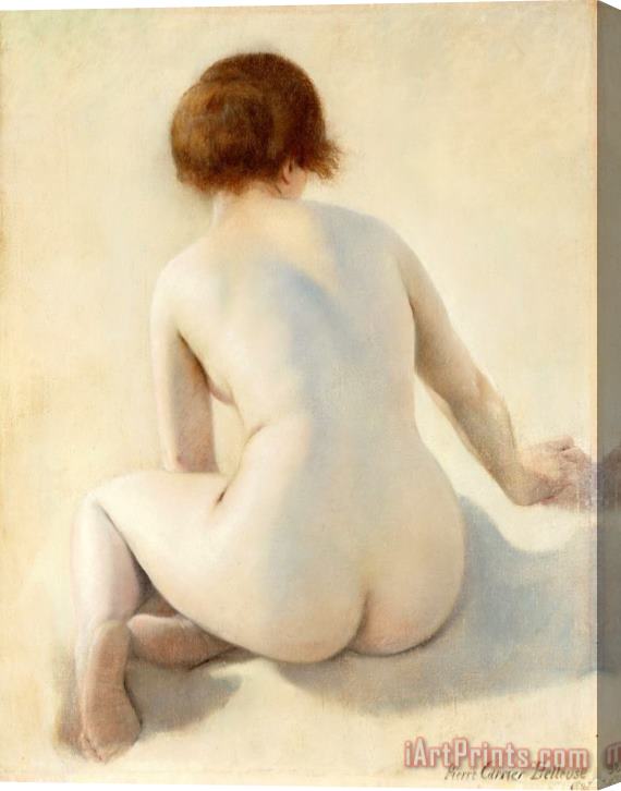 Pierre Carrier Belleuse A Nude Stretched Canvas Print / Canvas Art
