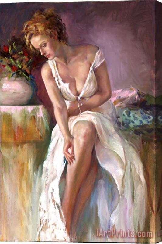 Pino Daeni Angelica Stretched Canvas Painting / Canvas Art