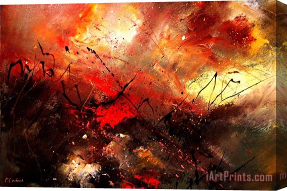 Pol Ledent Abstract 100202 Stretched Canvas Painting / Canvas Art