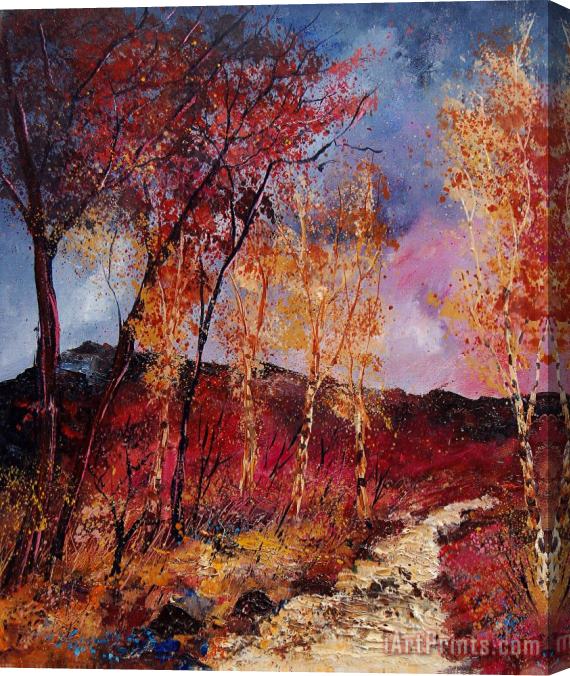Pol Ledent Autumn 6712545 Stretched Canvas Print / Canvas Art