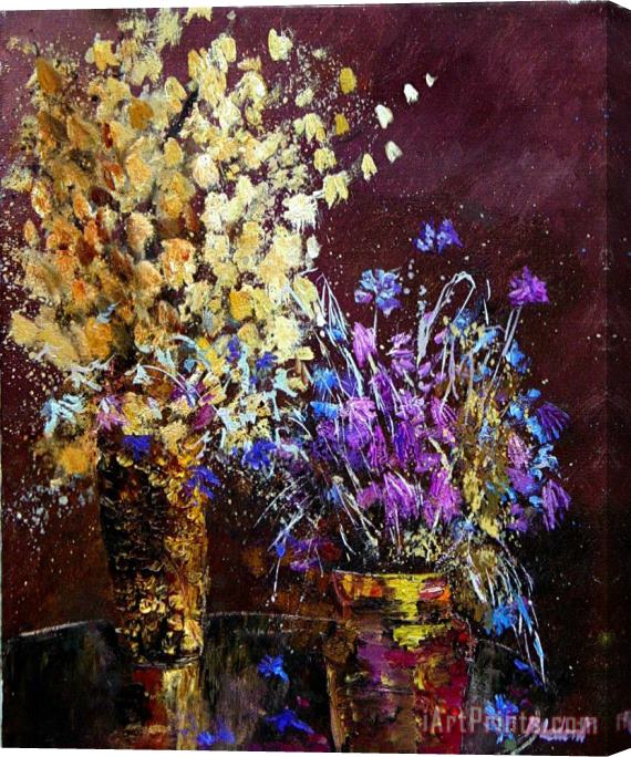 Pol Ledent Dried flowers Stretched Canvas Painting / Canvas Art