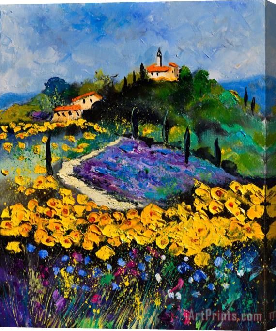 Pol Ledent Provence 561140 Stretched Canvas Print / Canvas Art