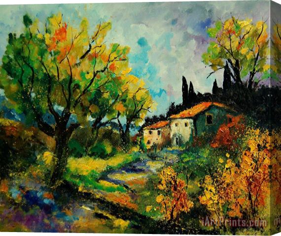 Pol Ledent Provence 670110 Stretched Canvas Painting / Canvas Art