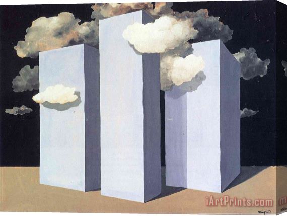 rene magritte A Storm 1932 Stretched Canvas Print / Canvas Art