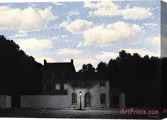 rene magritte L'empire Des Lumieres Stretched Canvas Print / Canvas Art