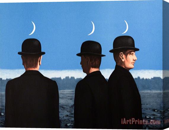 rene magritte Le Chef D'oeuvre Ou Les Mysteres De L'horizon (the Masterpiece Or The Mysteries of The Horizon) Stretched Canvas Print / Canvas Art
