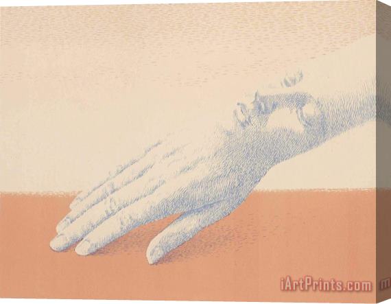 rene magritte Les Bijoux Indiscrets, 1963 Stretched Canvas Print / Canvas Art