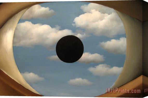 rene magritte The False Mirror 1928 Stretched Canvas Print / Canvas Art