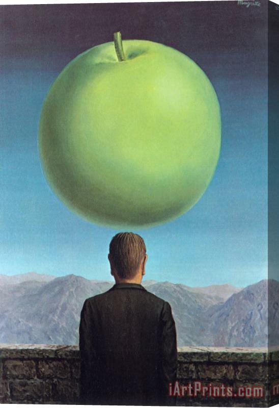 rene magritte The Postcard 1960 Stretched Canvas Print / Canvas Art