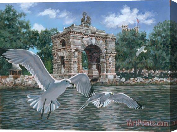 Richard De Wolfe The Stone Arch Stretched Canvas Painting / Canvas Art