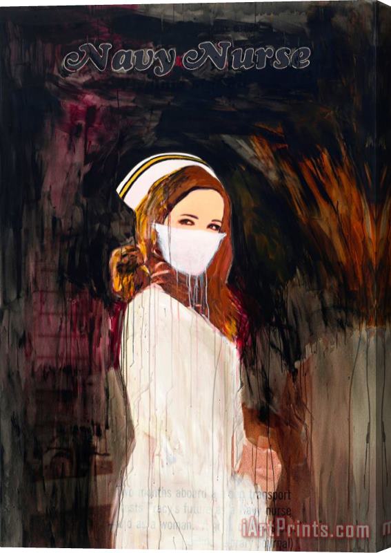 Richard Prince Navy Nurse, 2004 Stretched Canvas Print / Canvas Art