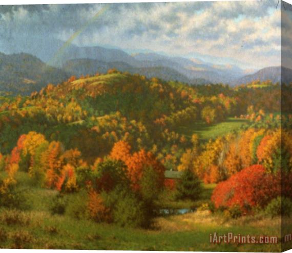 Richard Wheeler Whitney Autumn Storm Stretched Canvas Print / Canvas Art