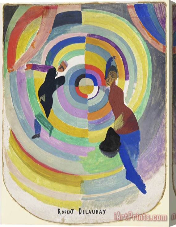 Robert Delaunay Political Drama Stretched Canvas Print / Canvas Art